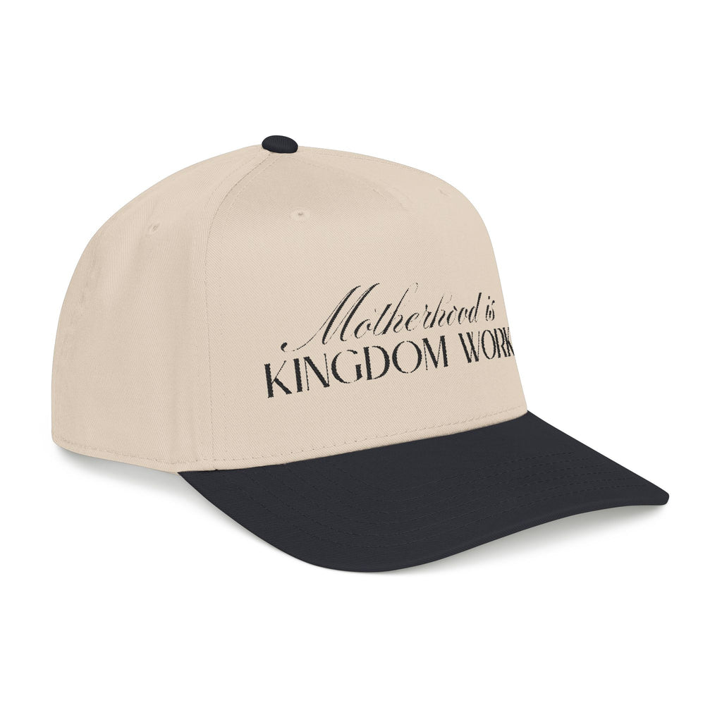 Motherhood Is Kingdom Work Hat | Christian Mom Cap.