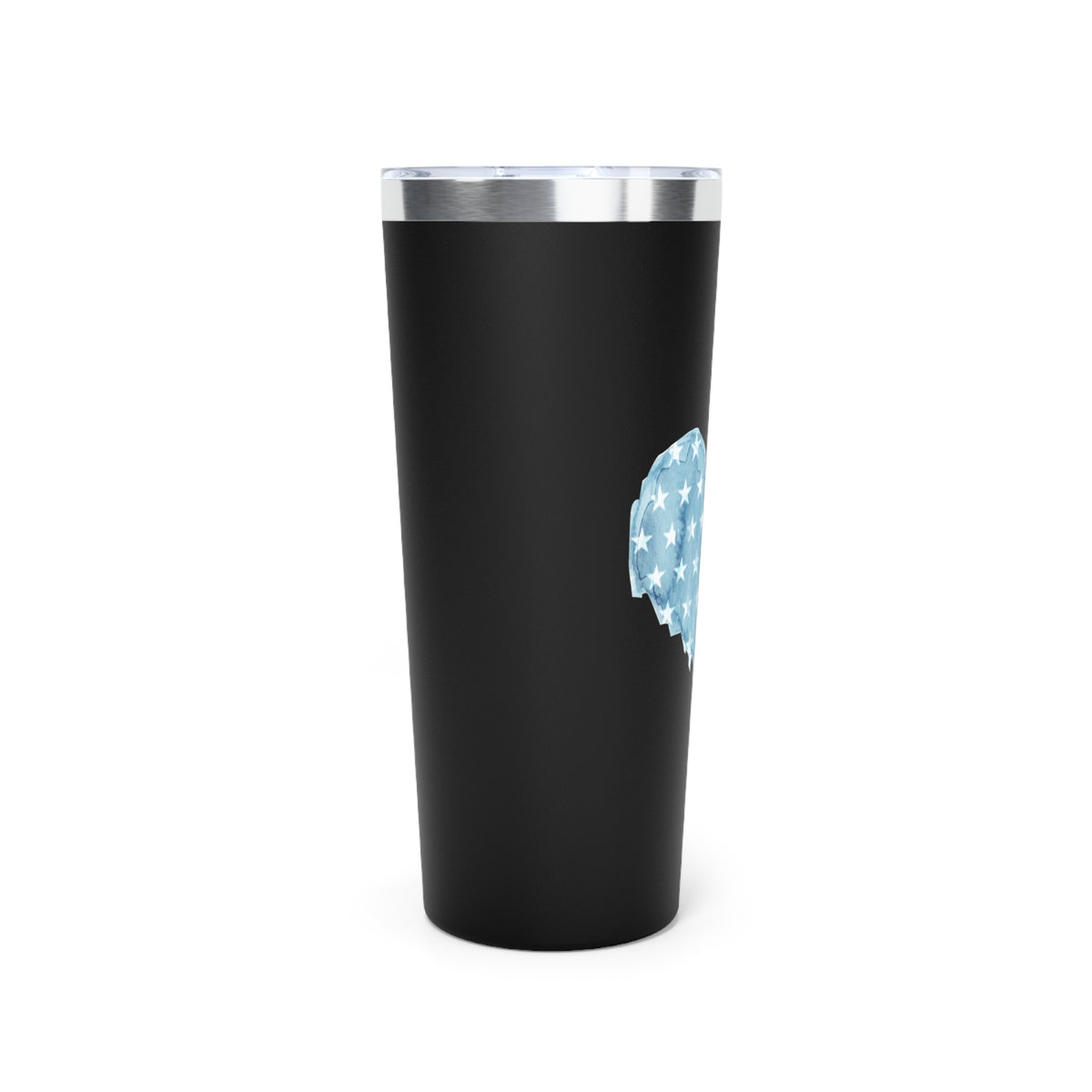 American Patriotic Heart, Diamonds Tumbler | Personalized Insulated Travel Mug, 22 oz.