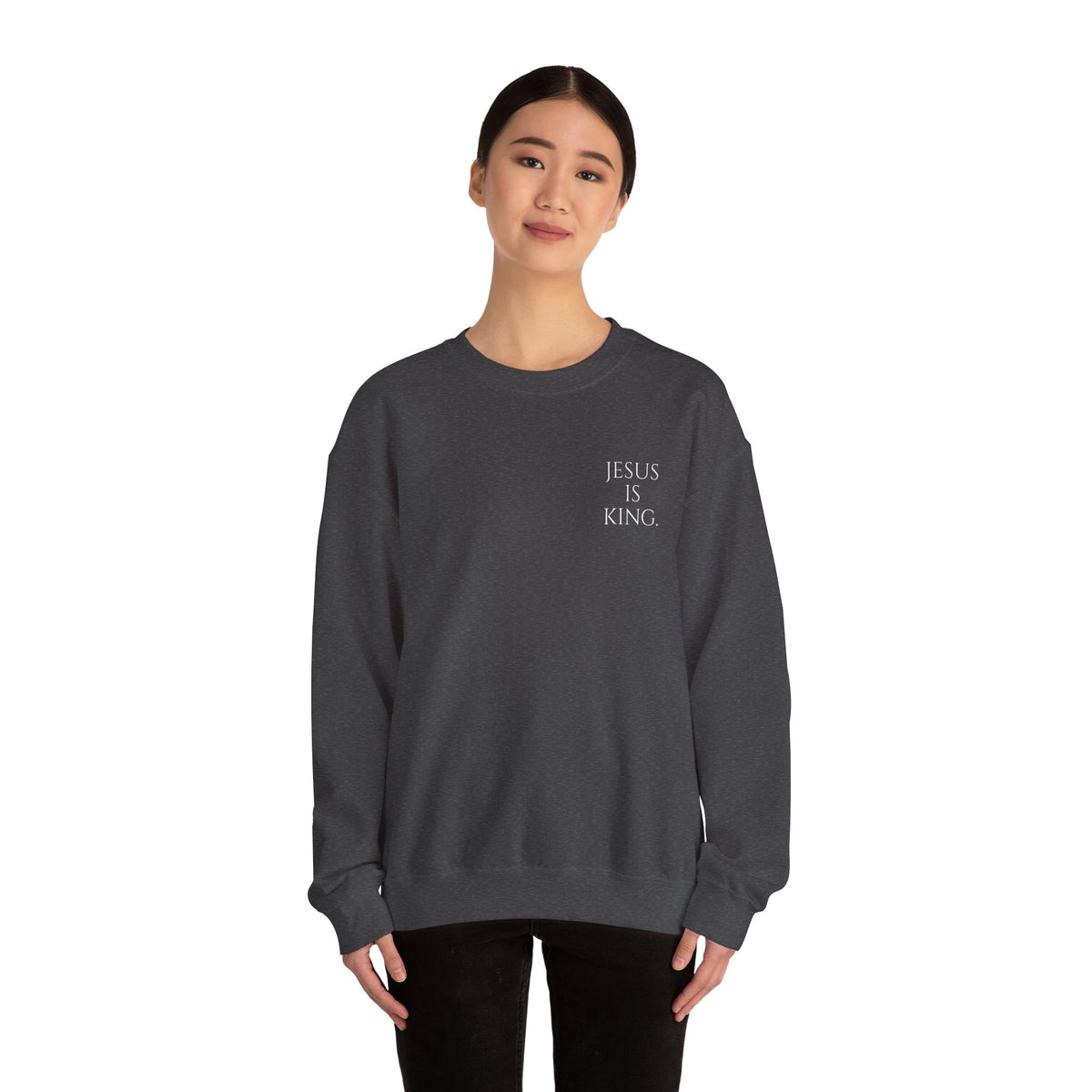 Jesus Is King | Revelation 17:14 Christian Sweatshirt | My God Has Answered.
