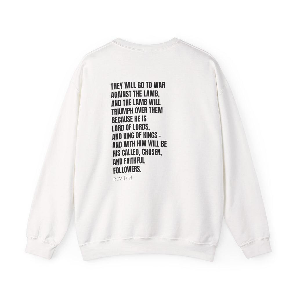 Jesus Is King | Revelation 17:14 Christian Sweatshirt | My God Has Answered.