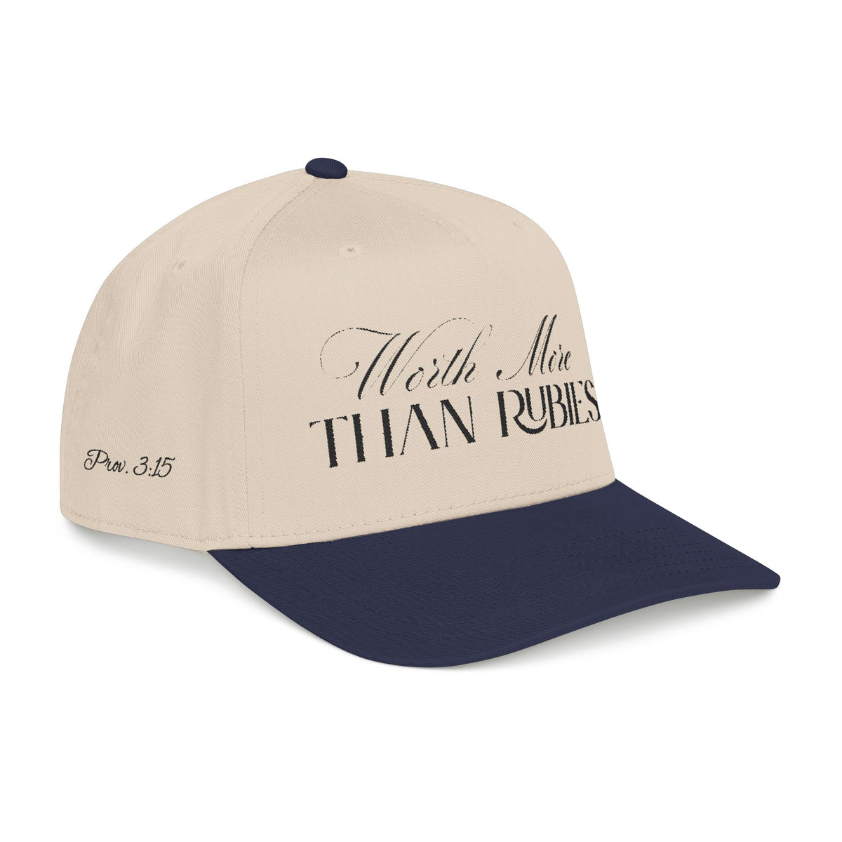 Worth More Than Rubies Hat | Christian Women's Cap.