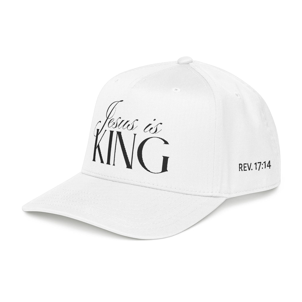 Jesus Is King Hat | Bold Christian Cap for Believers.