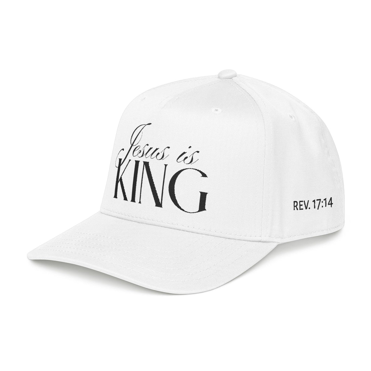 Jesus Is King Hat | Bold Christian Cap for Believers.
