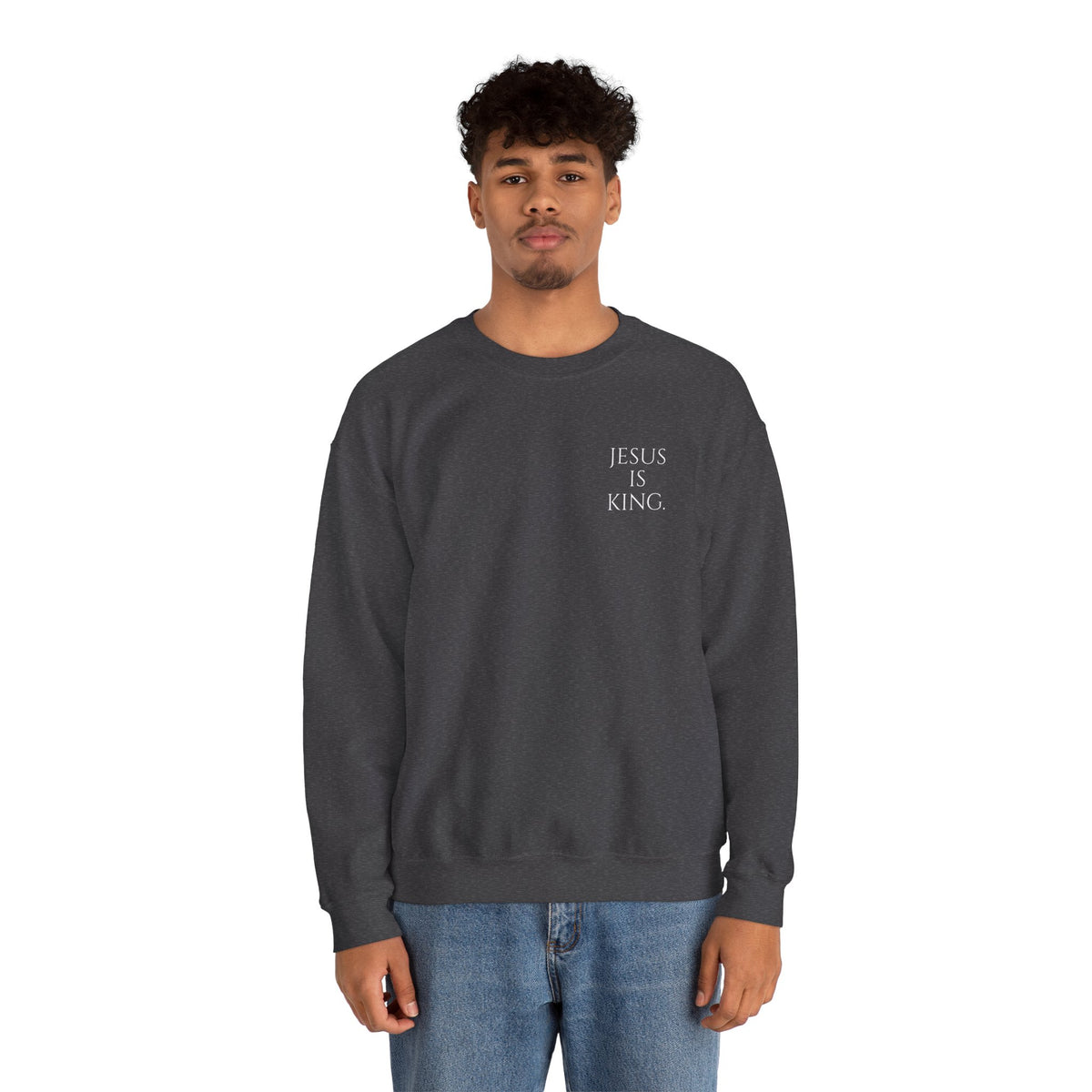 Jesus Is King | Revelation 17:14 Christian Sweatshirt | My God Has Answered.