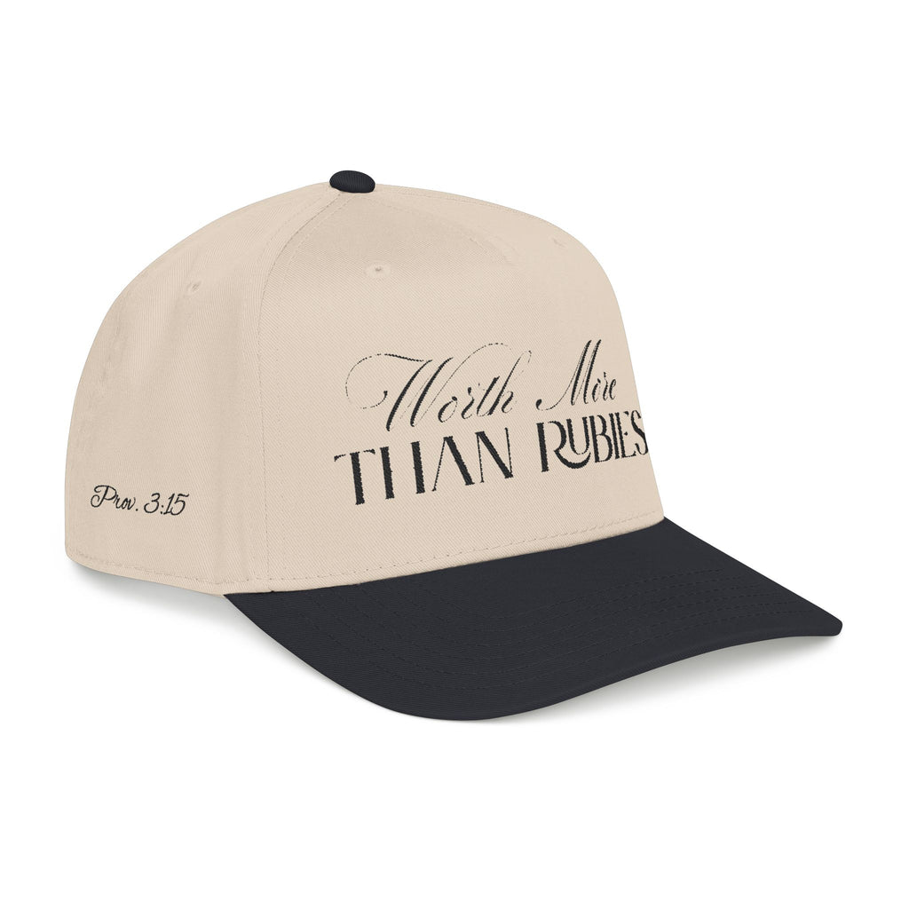 Worth More Than Rubies Hat | Christian Women's Cap.
