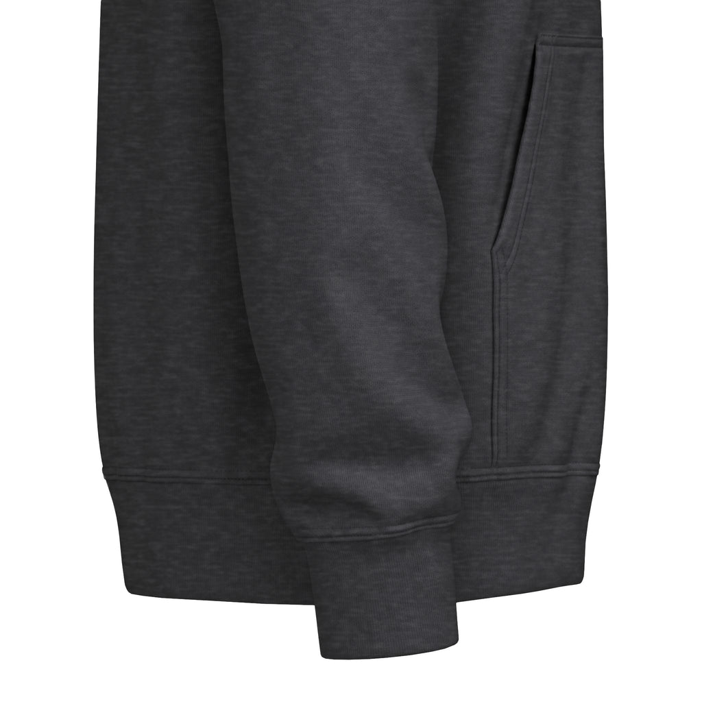 Jesus Is King | Christian Zip Up Hoodie with Bible Verse on Back.