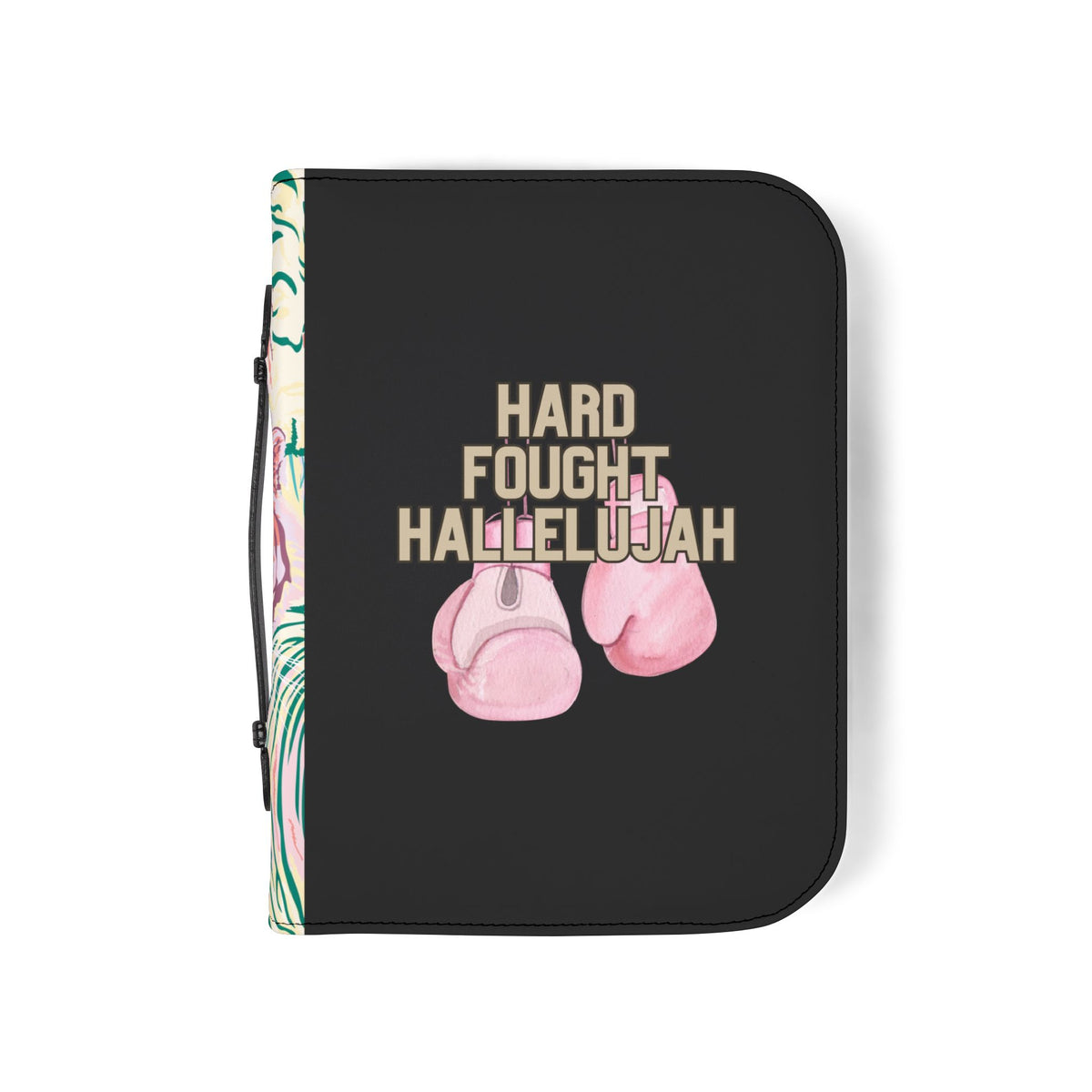 Hard Fought Hallelujah Bible Cover | Faith Journal Cover | Personalized Bible Case.