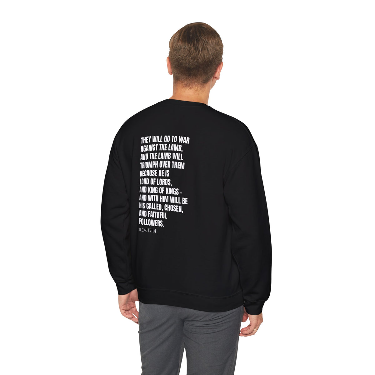Jesus Is King | Revelation 17:14 Christian Sweatshirt | My God Has Answered.