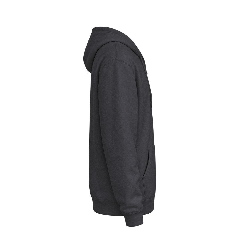 Jesus Is King | Christian Zip Up Hoodie with Bible Verse on Back.
