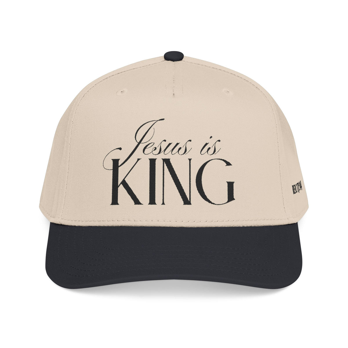Jesus Is King Hat | Bold Christian Cap for Believers.