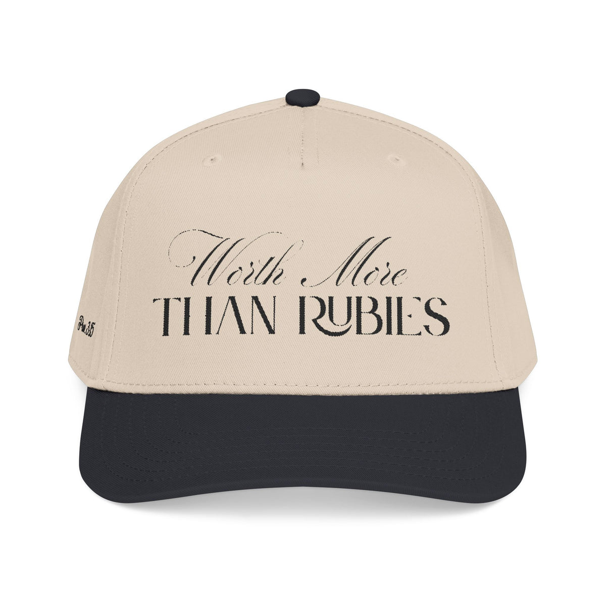 Worth More Than Rubies Hat | Christian Women's Cap.