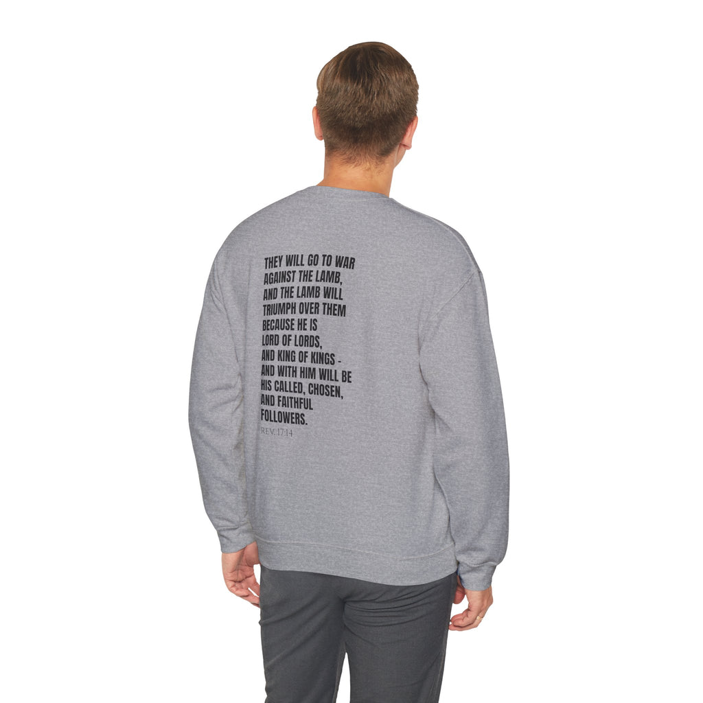 Jesus Is King | Revelation 17:14 Christian Sweatshirt | My God Has Answered.