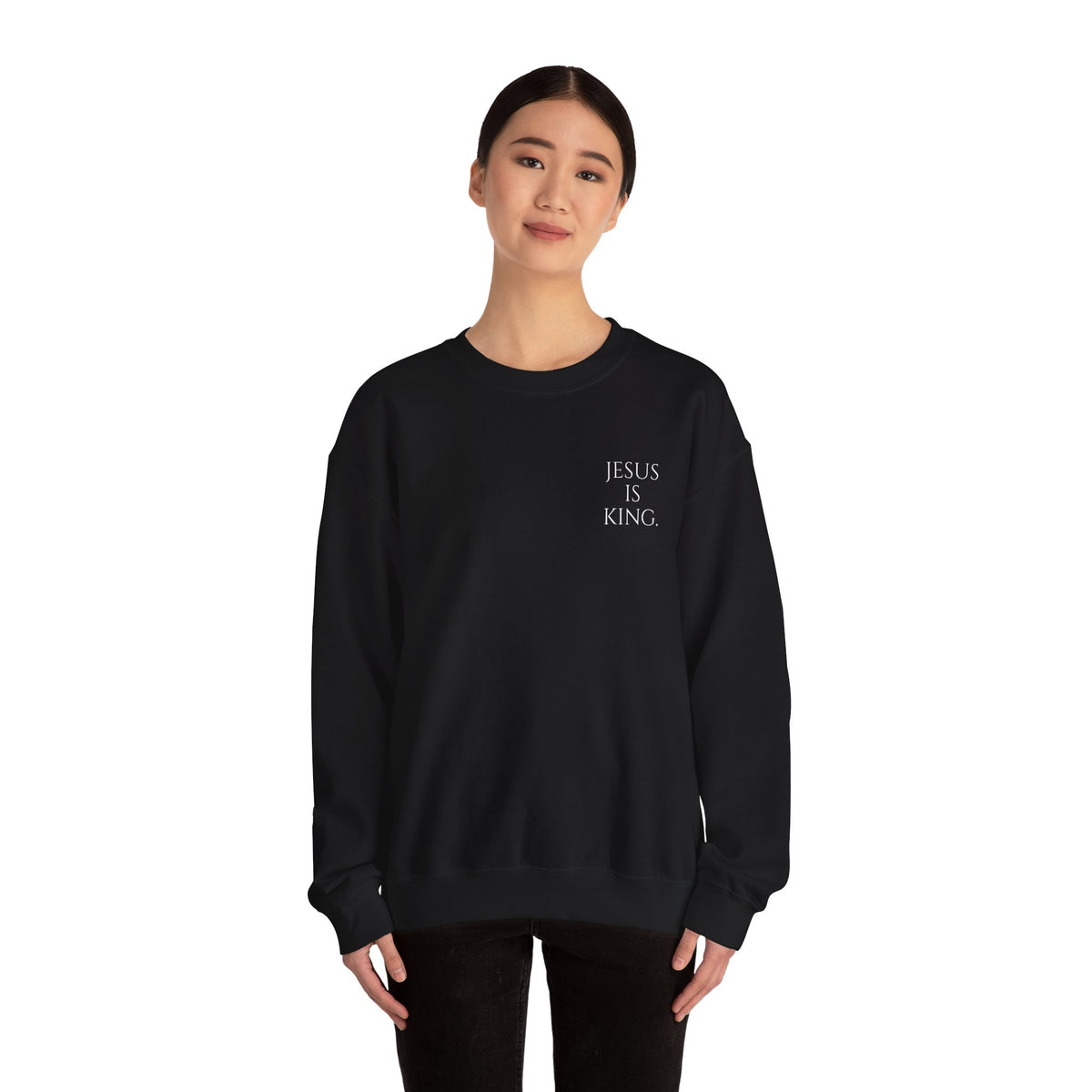 Jesus Is King | Revelation 17:14 Christian Sweatshirt | My God Has Answered.