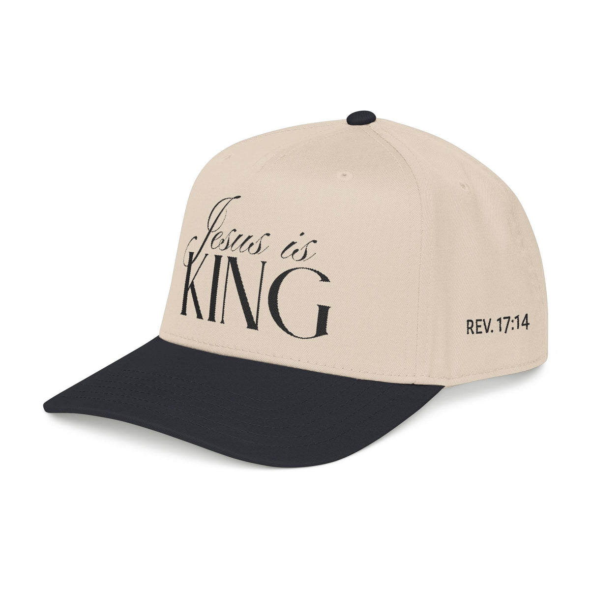 Jesus Is King Hat | Bold Christian Cap for Believers.