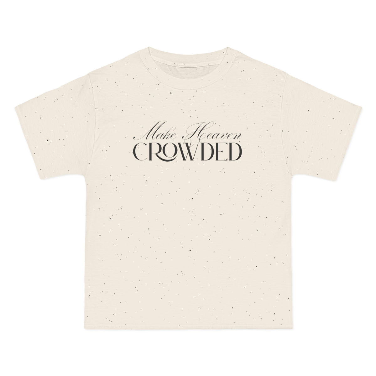 Make Heaven Crowded Oversized Tee | Christian T-Shirt.