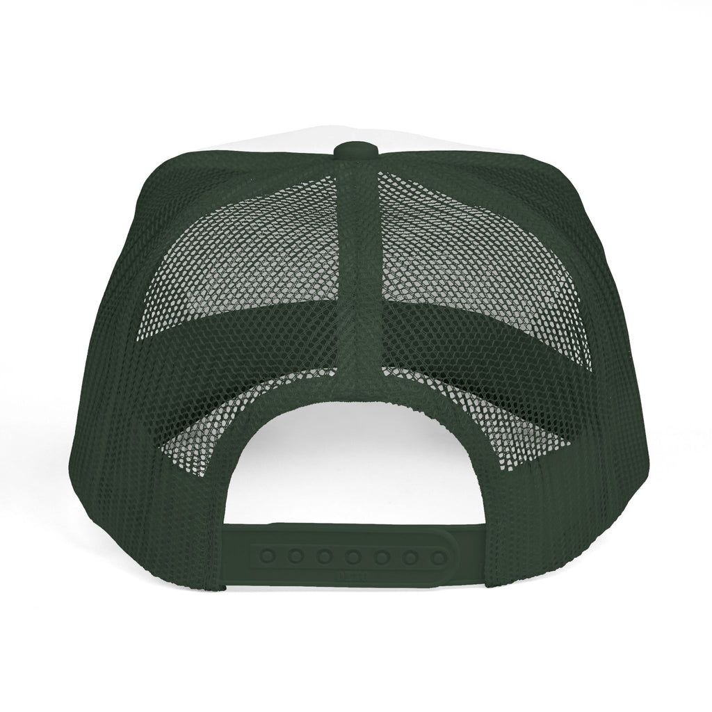 Hard Fought Hallelujah Trucker Hat | Teal Christian Cap