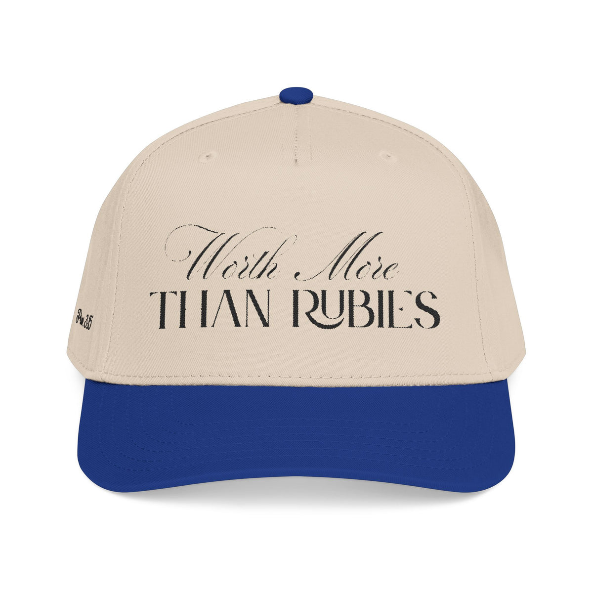 Worth More Than Rubies Hat | Christian Women's Cap.