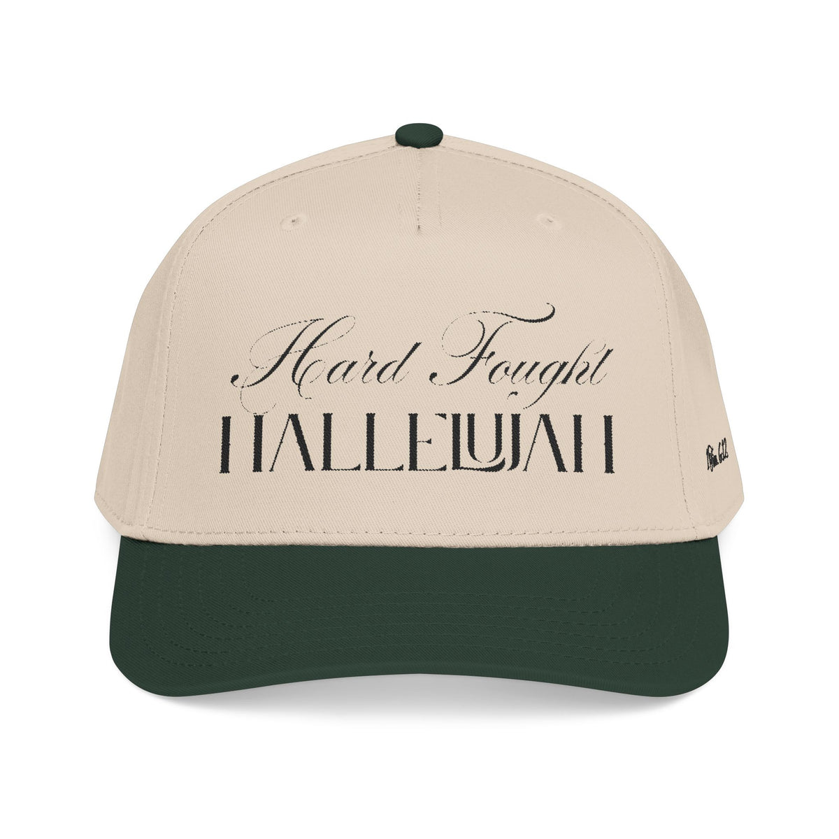 Hard Fought Hallelujah Hat | Christian Cap of Hope.