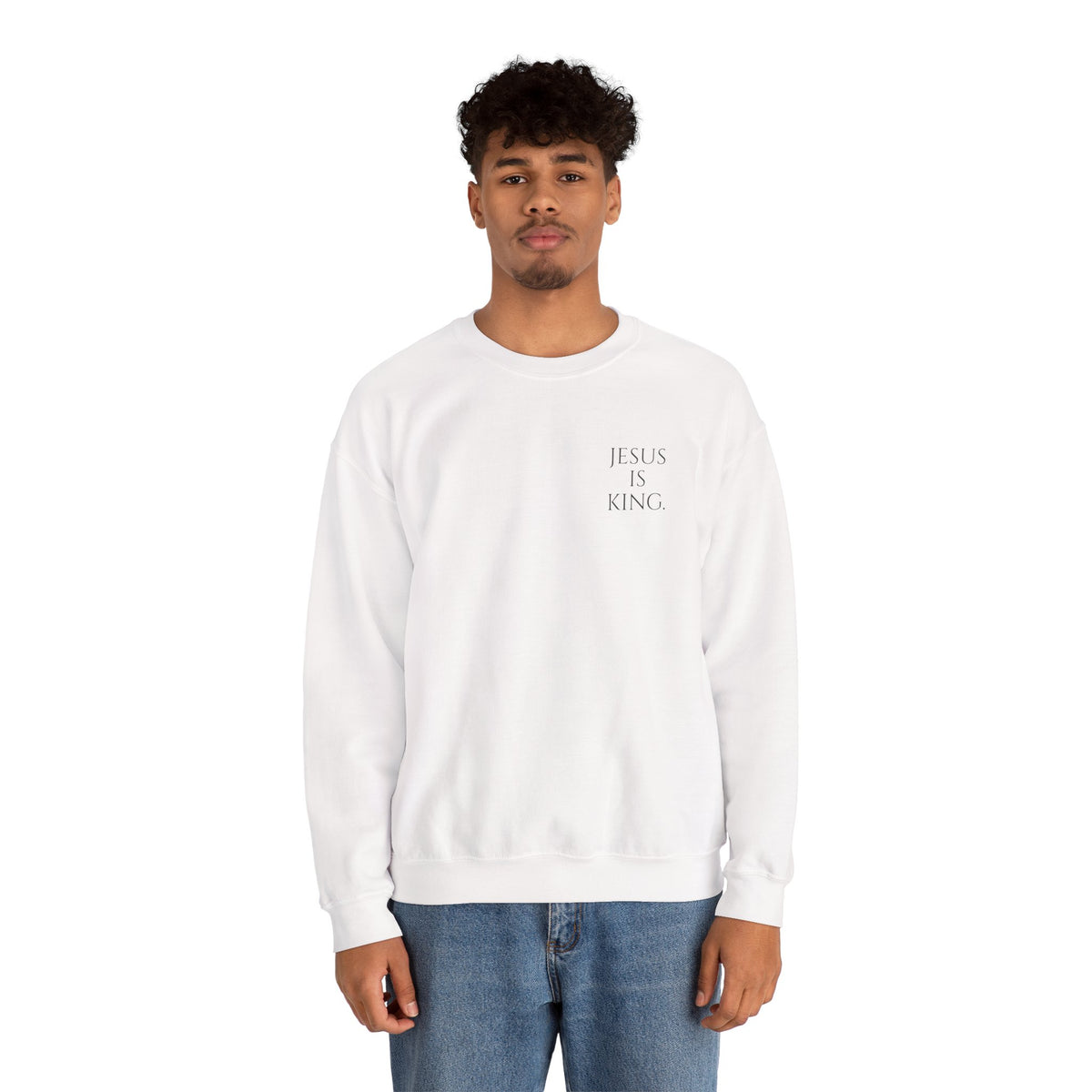 Jesus Is King | Revelation 17:14 Christian Sweatshirt | My God Has Answered.