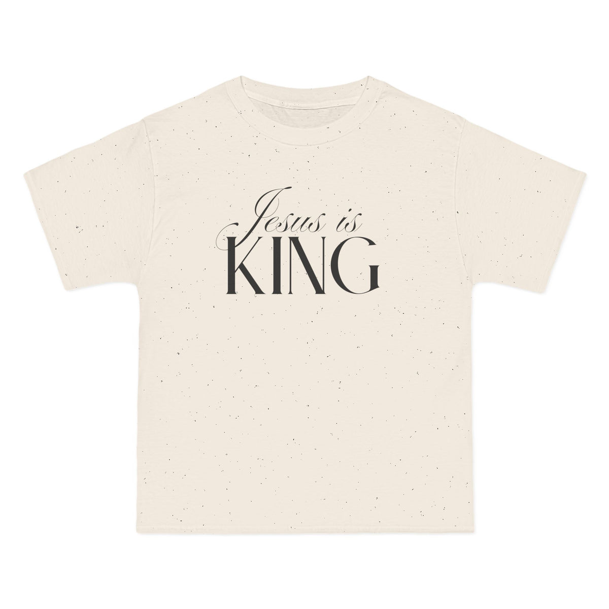 Jesus Is King Oversized Tee | Christian Shirt.