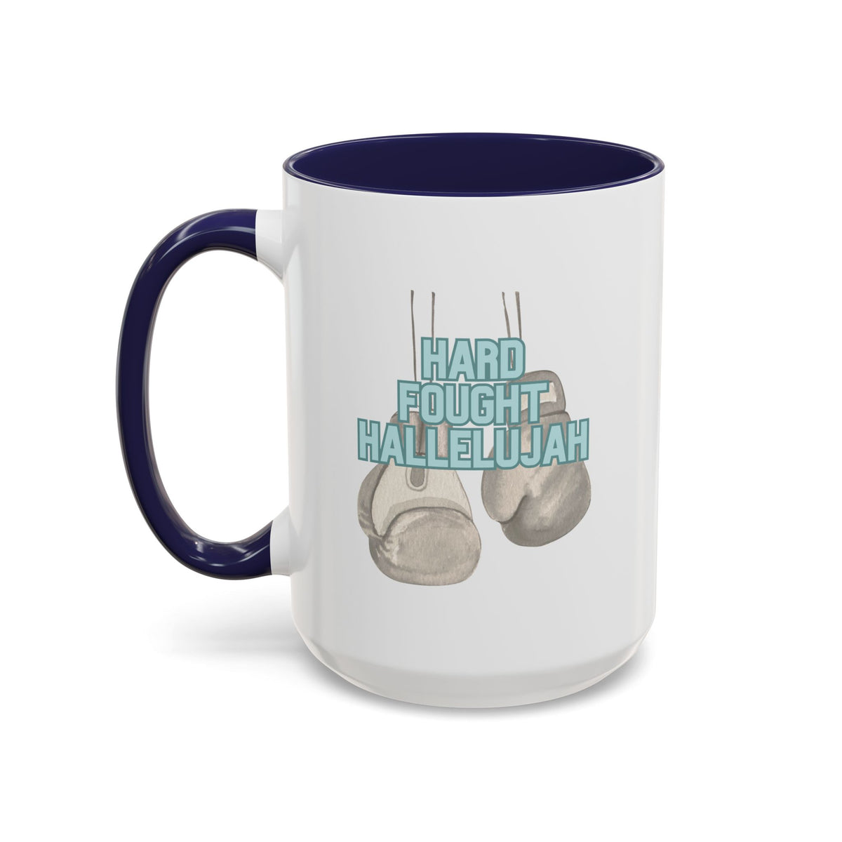 Hard Fought Hallelujah | Accent Coffee Mug, 15oz.