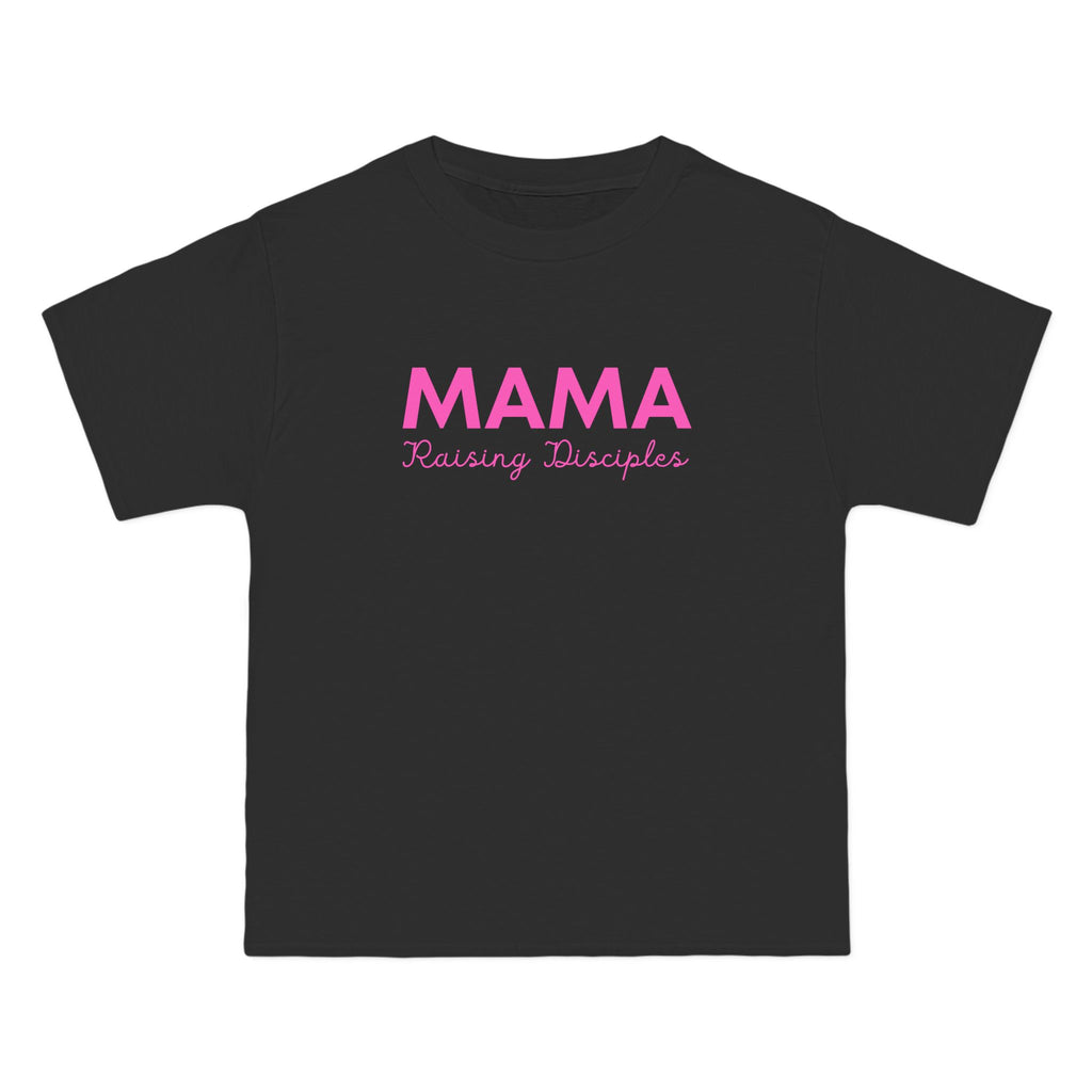 Mama Raising Disciples Oversized Tee | Christian Mom Shirt.