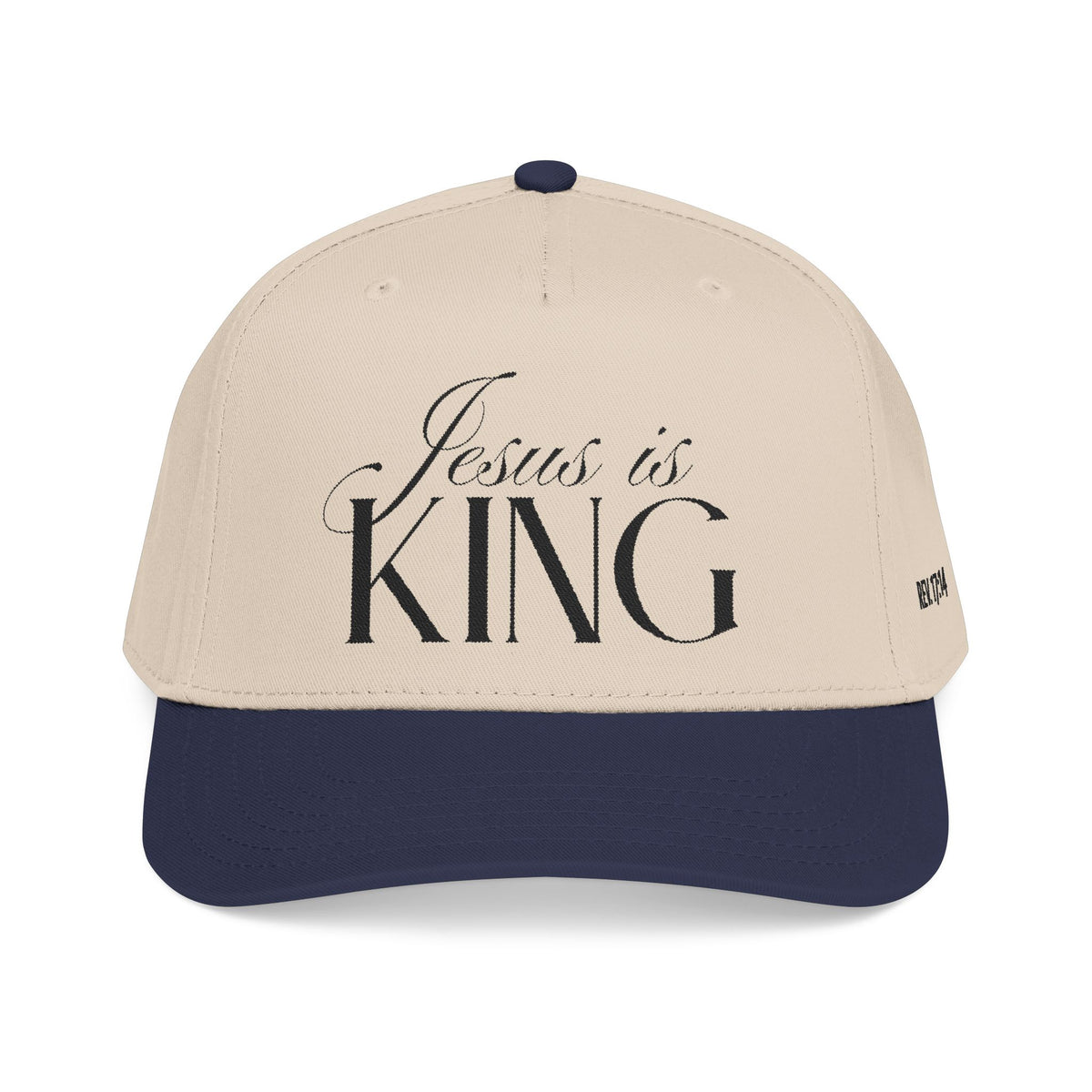 Jesus Is King Hat | Bold Christian Cap for Believers.