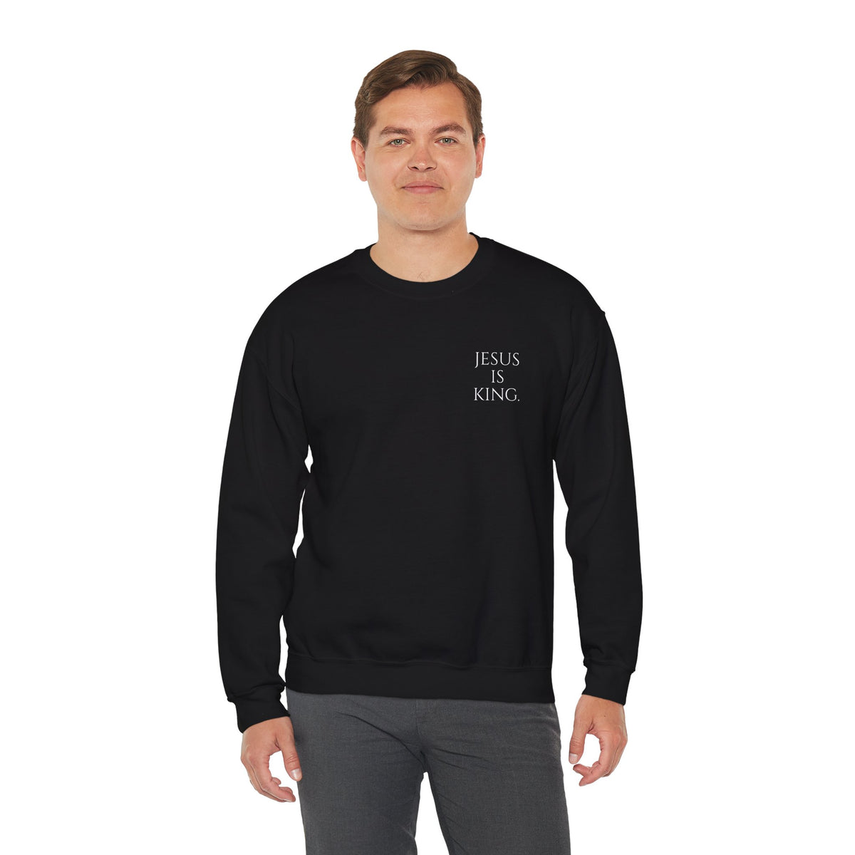 Jesus Is King | Revelation 17:14 Christian Sweatshirt | My God Has Answered.
