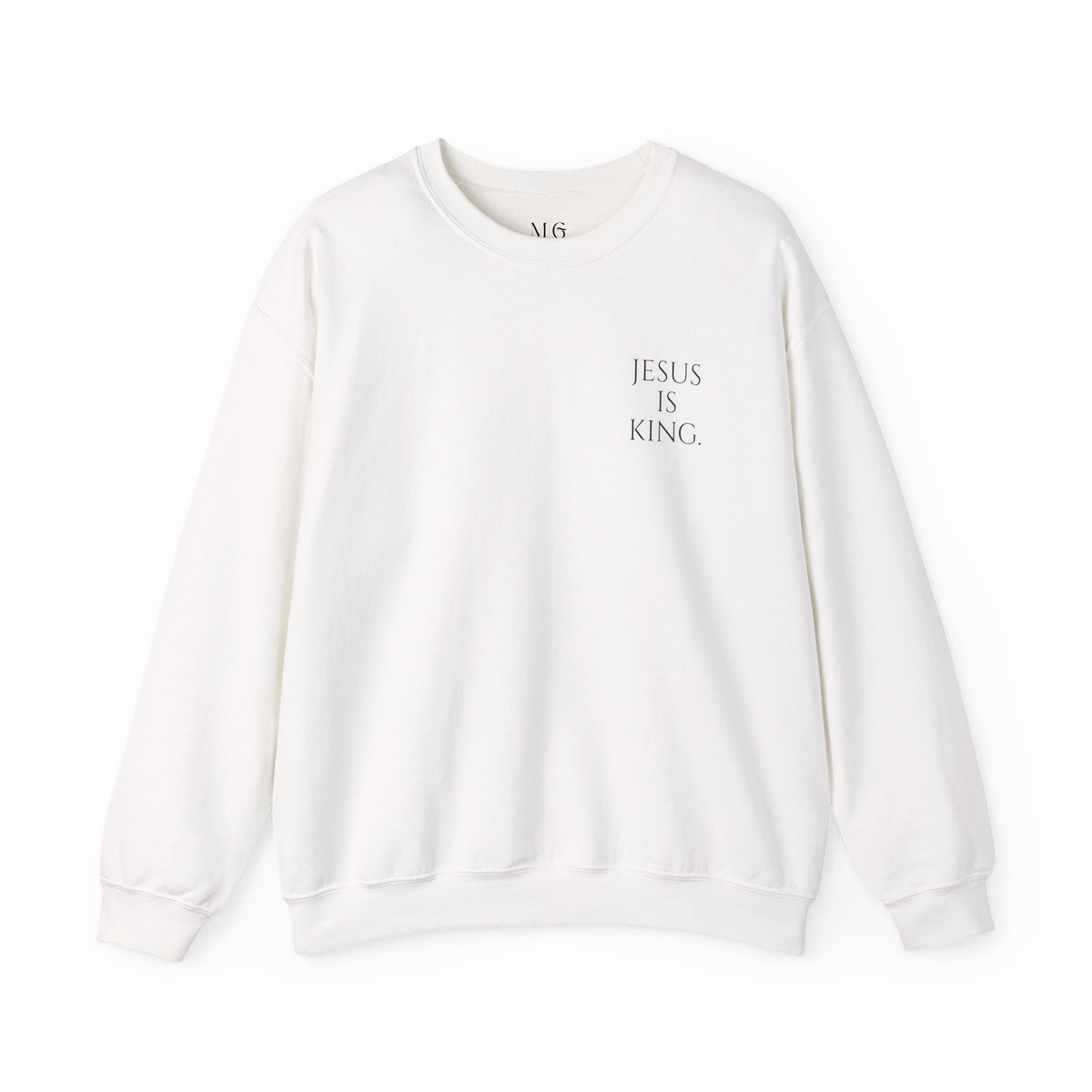 Jesus Is King | Revelation 17:14 Christian Sweatshirt | My God Has Answered.