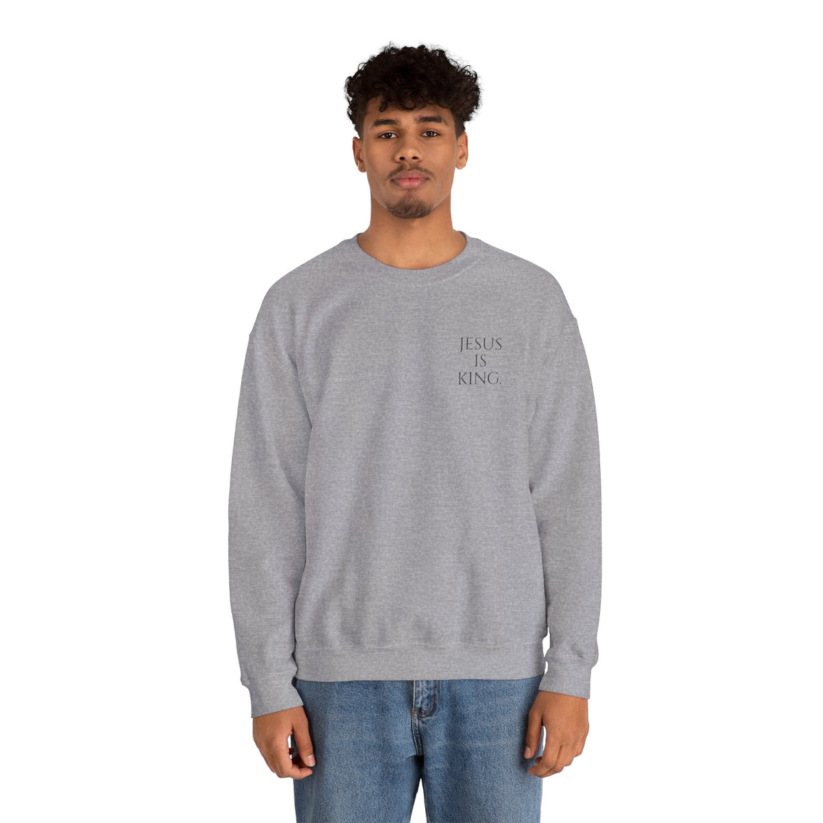 Jesus Is King | Revelation 17:14 Christian Sweatshirt | My God Has Answered.