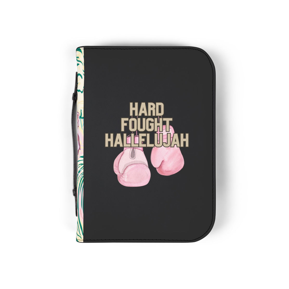 Hard Fought Hallelujah Bible Cover | Faith Journal Cover | Personalized Bible Case.