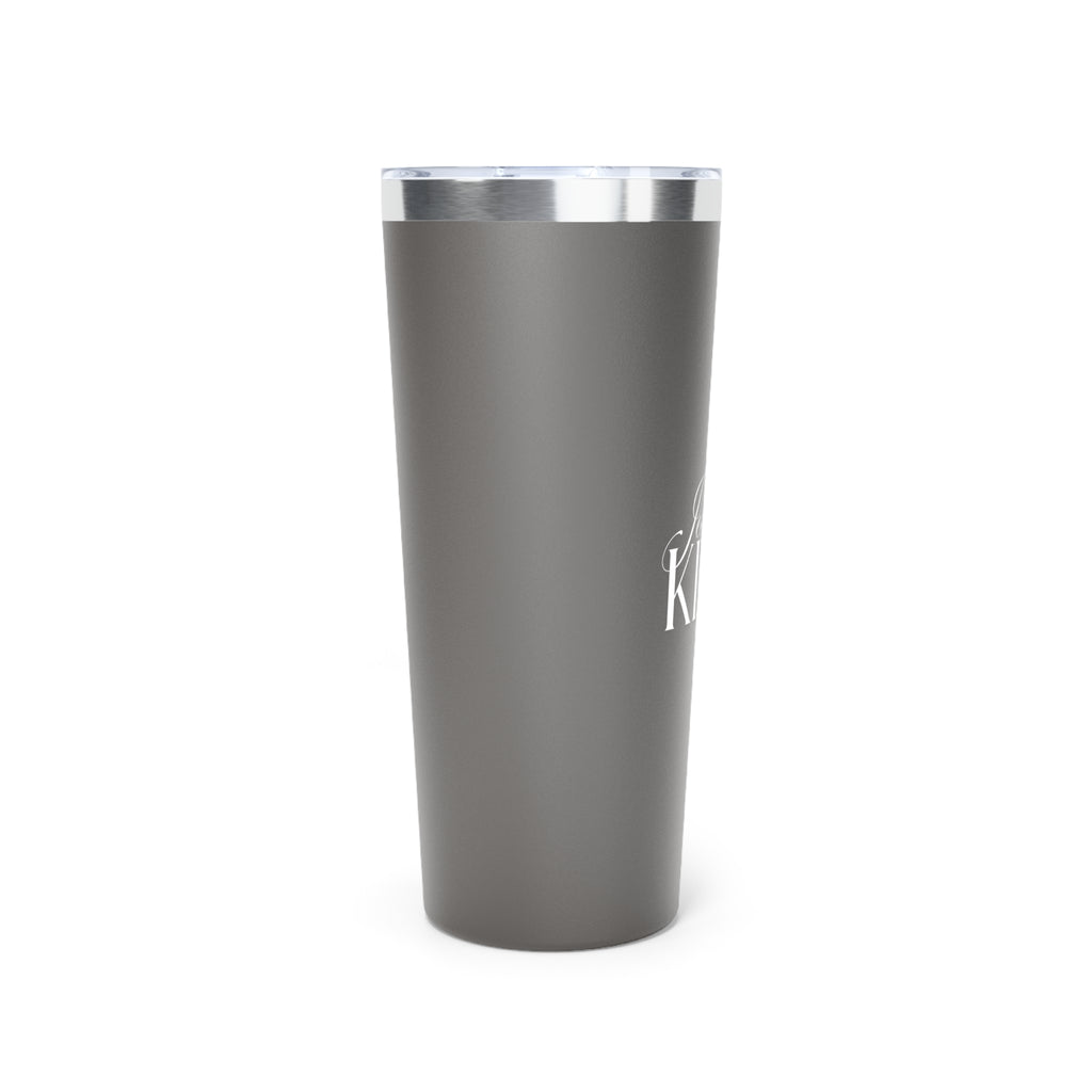 Jesus Is King | Copper Vacuum Insulated Tumbler | Black | 22oz.