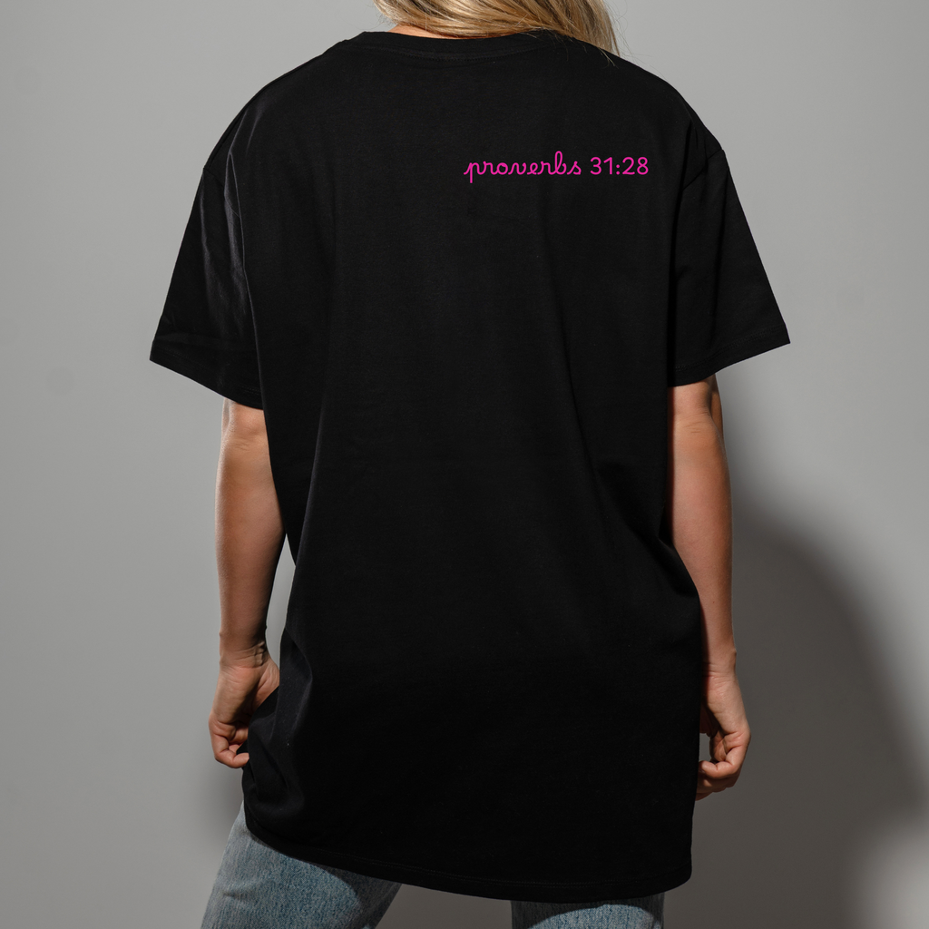 Mama Raising Disciples Oversized Tee | Christian Mom Shirt.