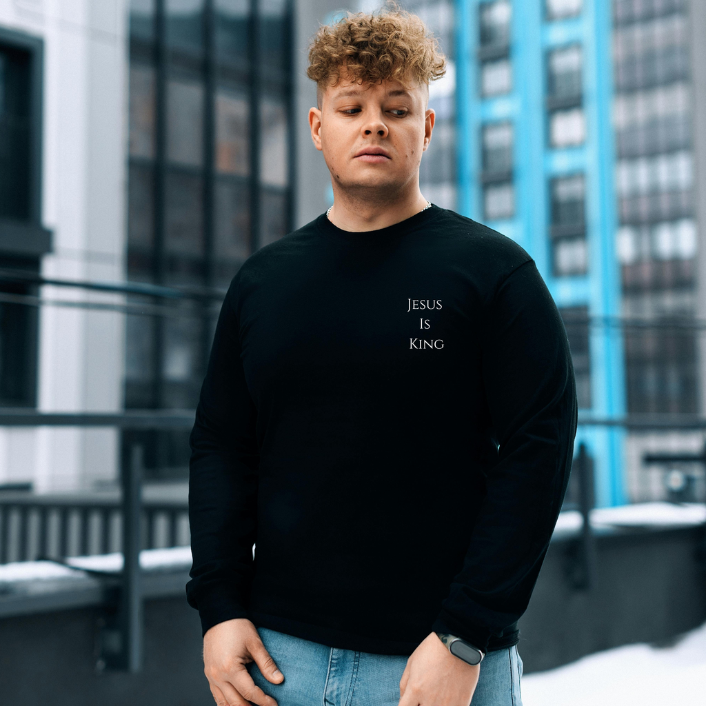 Jesus Is King | Revelation 17:14 Christian Sweatshirt | My God Has Answered.