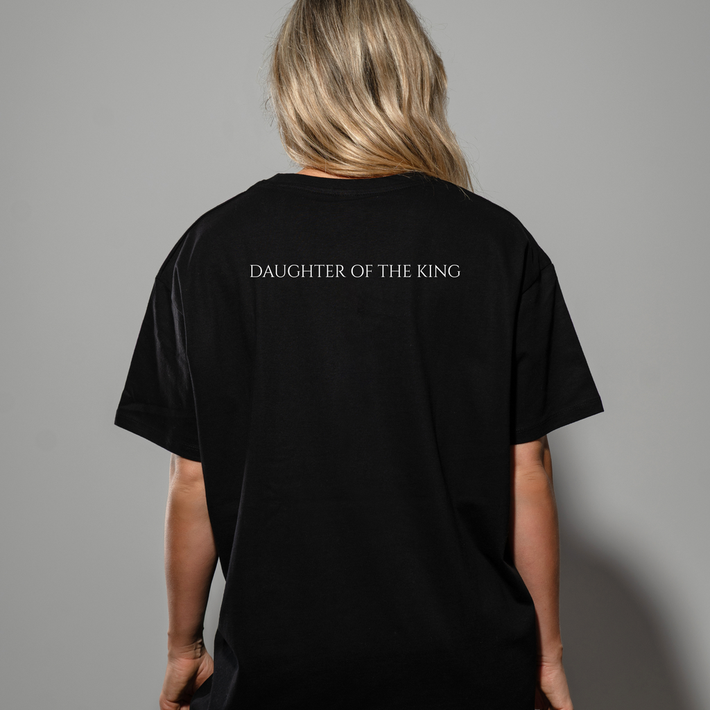 Jesus Is King Oversized Tee | Christian Shirt.