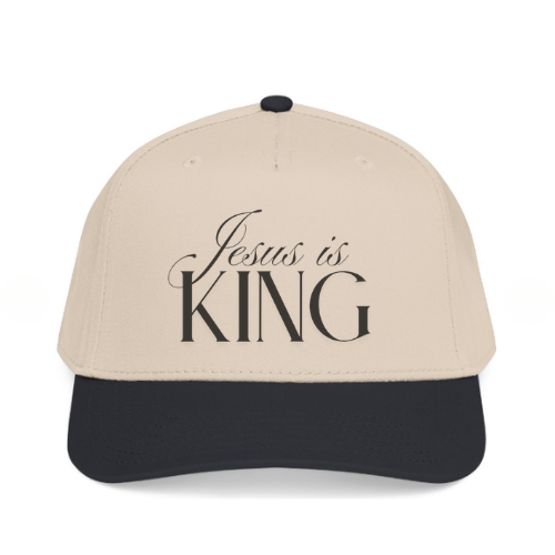 Jesus Is King Hat | Bold Christian Cap for Believers.