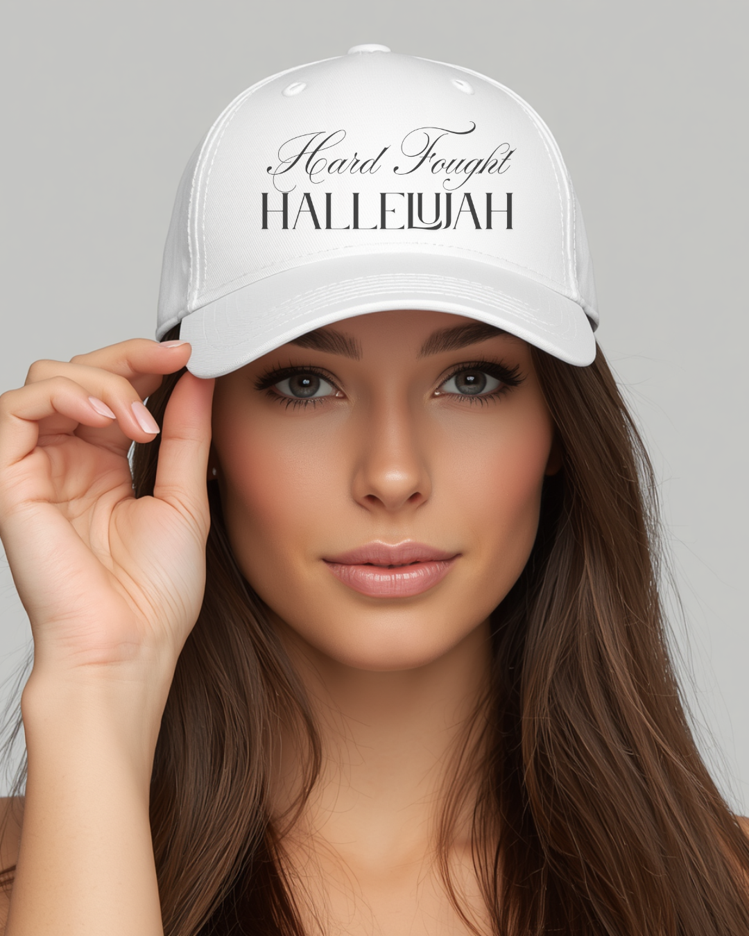 Hard Fought Hallelujah Hat | Christian Cap of Hope.
