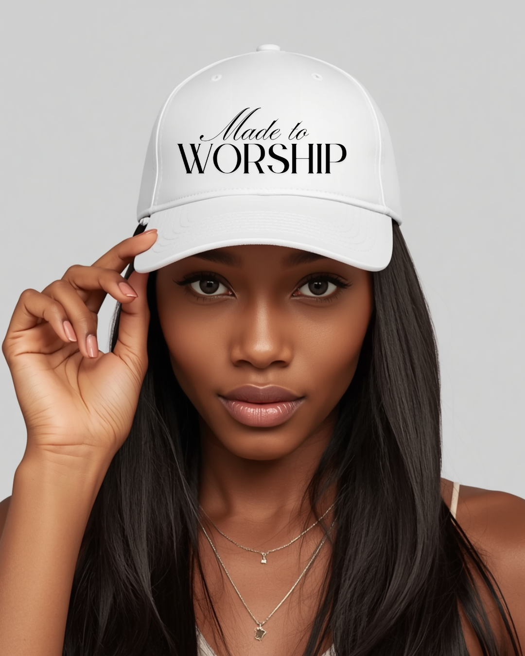 Made to Worship Hat | Christian Baseball Cap.