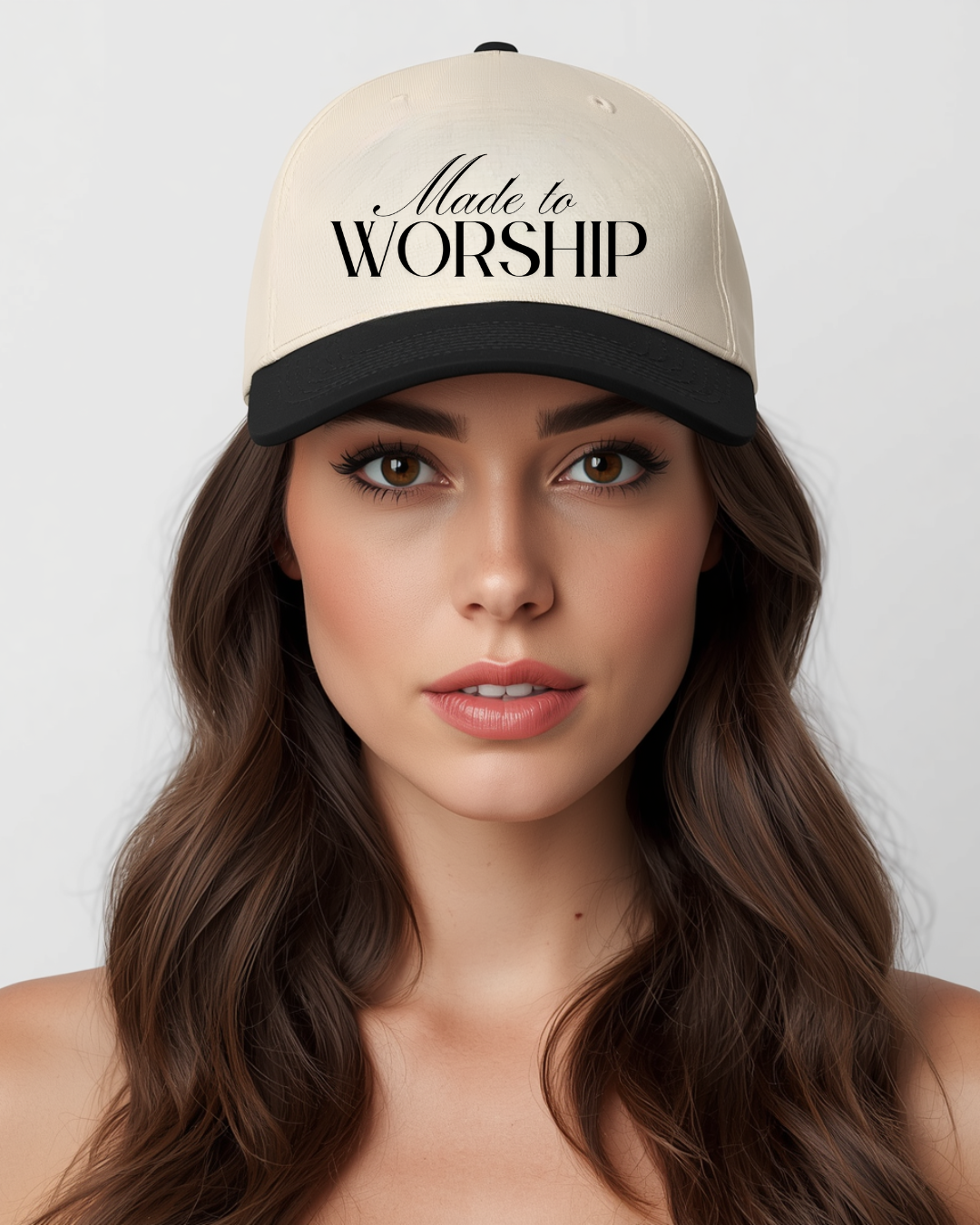 Made to Worship Hat | Christian Baseball Cap.
