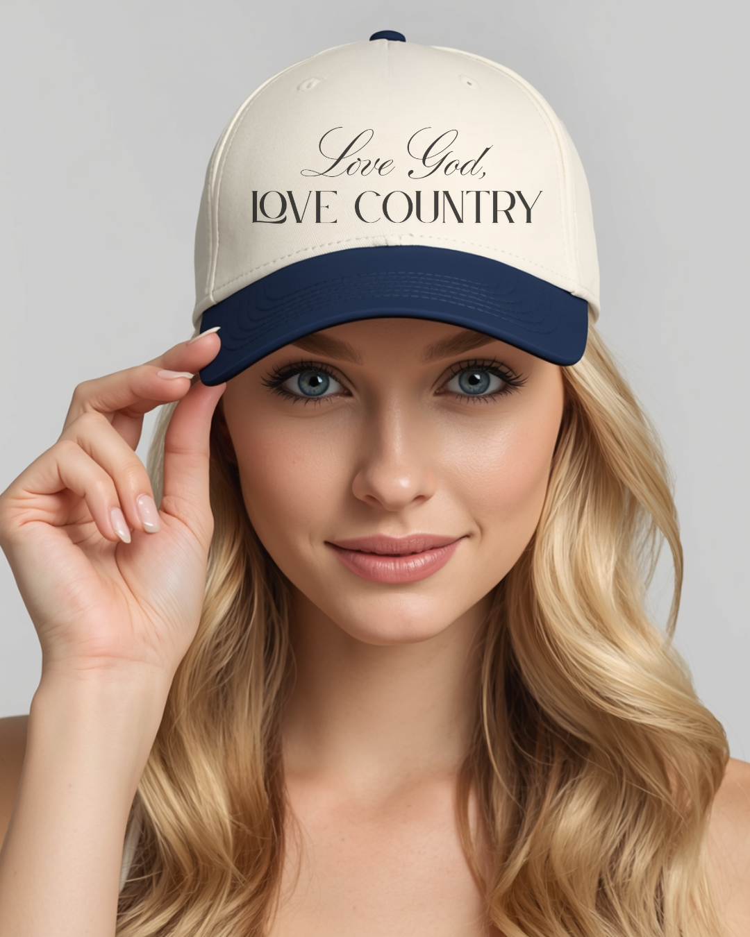 Love God, Love Country Hat | Faith & Country Cap