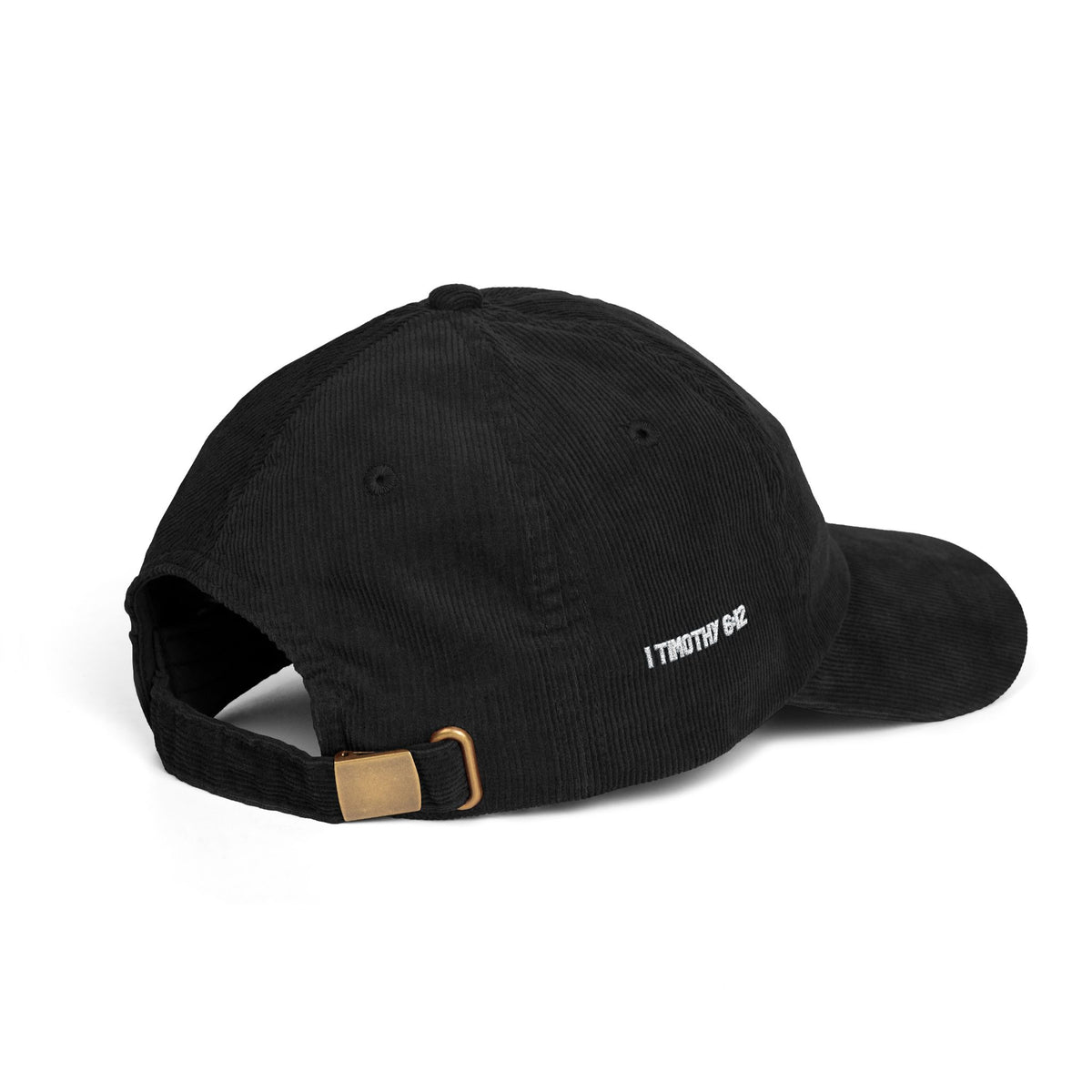 Hard Fought Hallelujah, Vintage Corduroy Cap, Embroidered, Retro Baseball Hat.