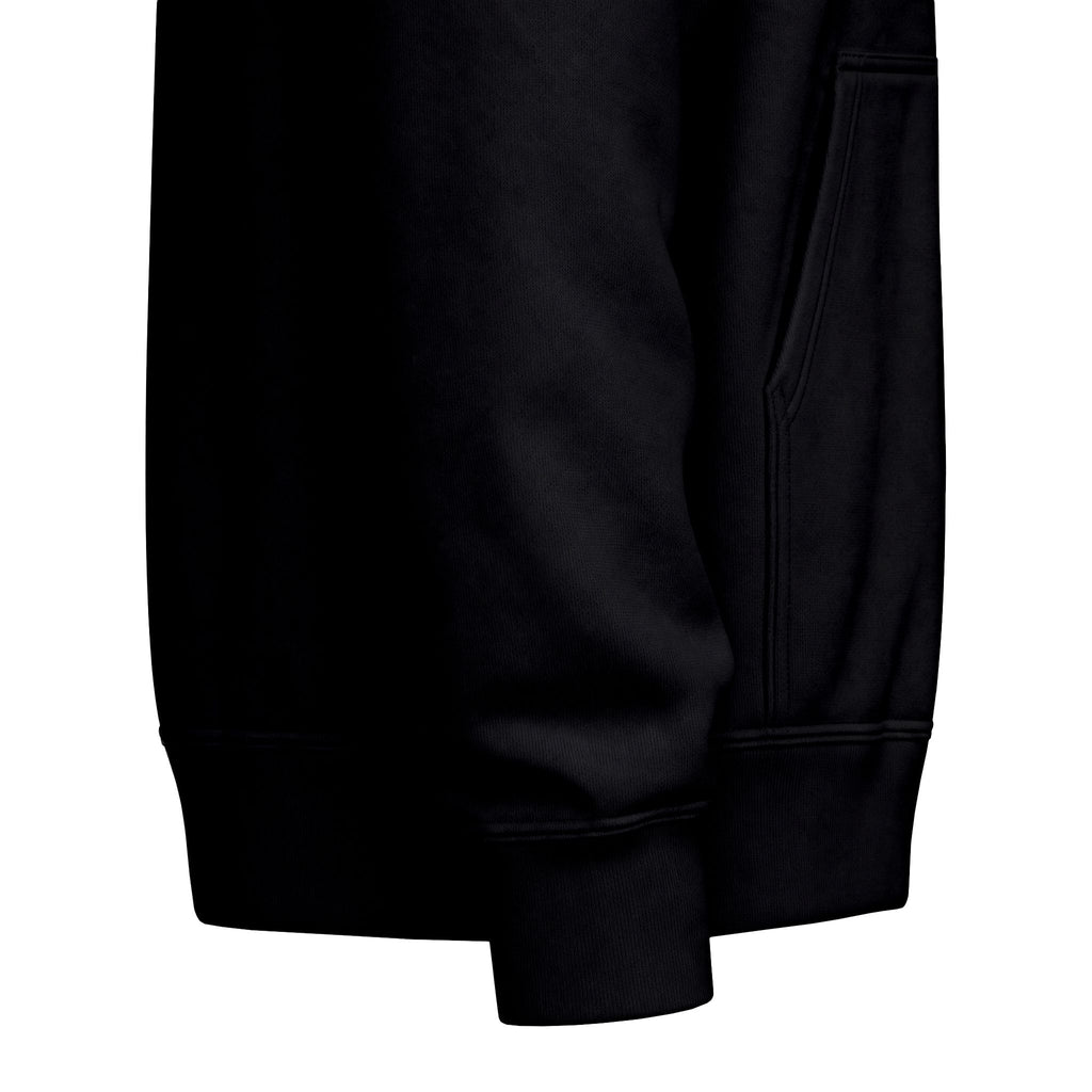 Jesus Is King | Christian Zip Up Hoodie with Bible Verse on Back.