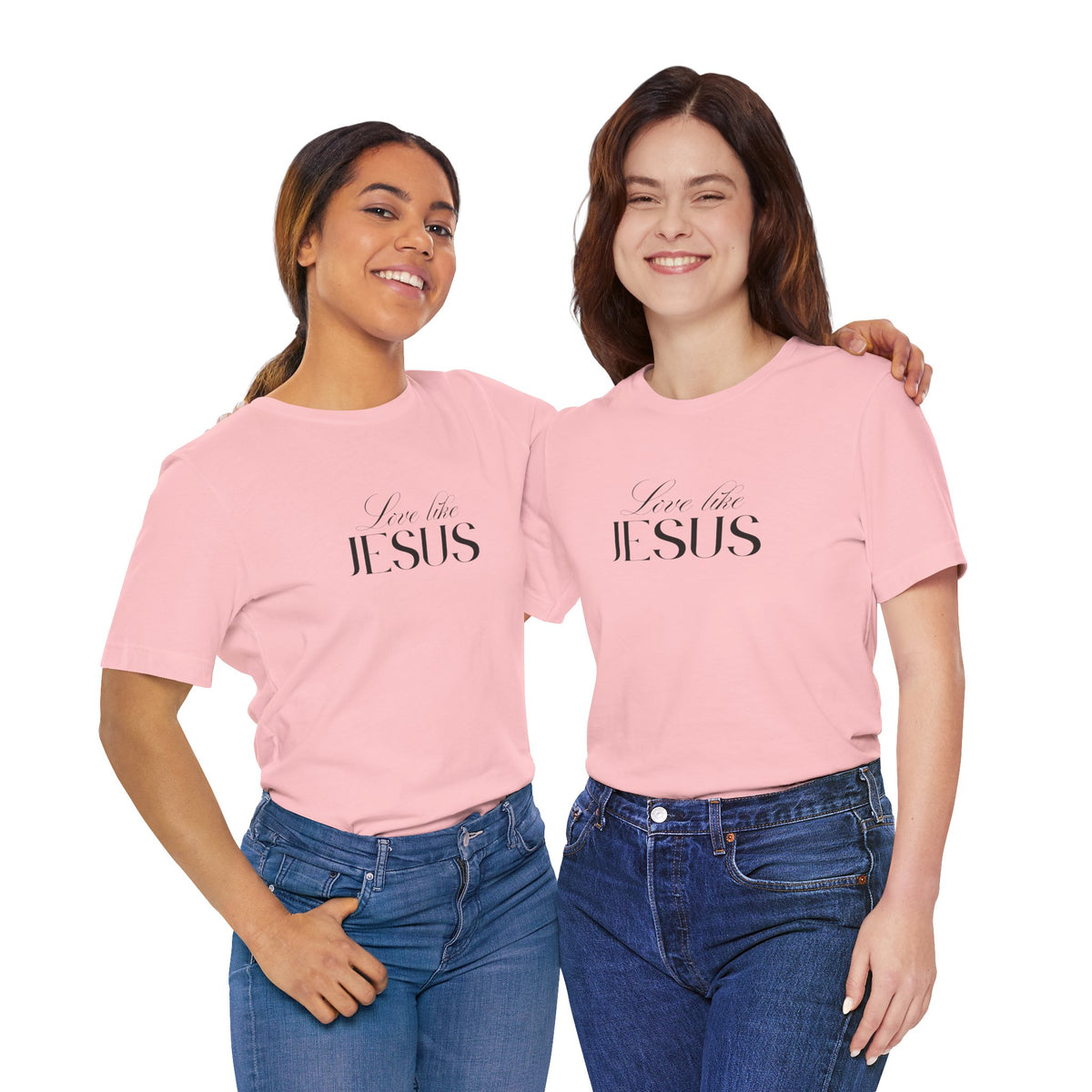Love Like Jesus Soft Comfy Tee | Christian Shirt.