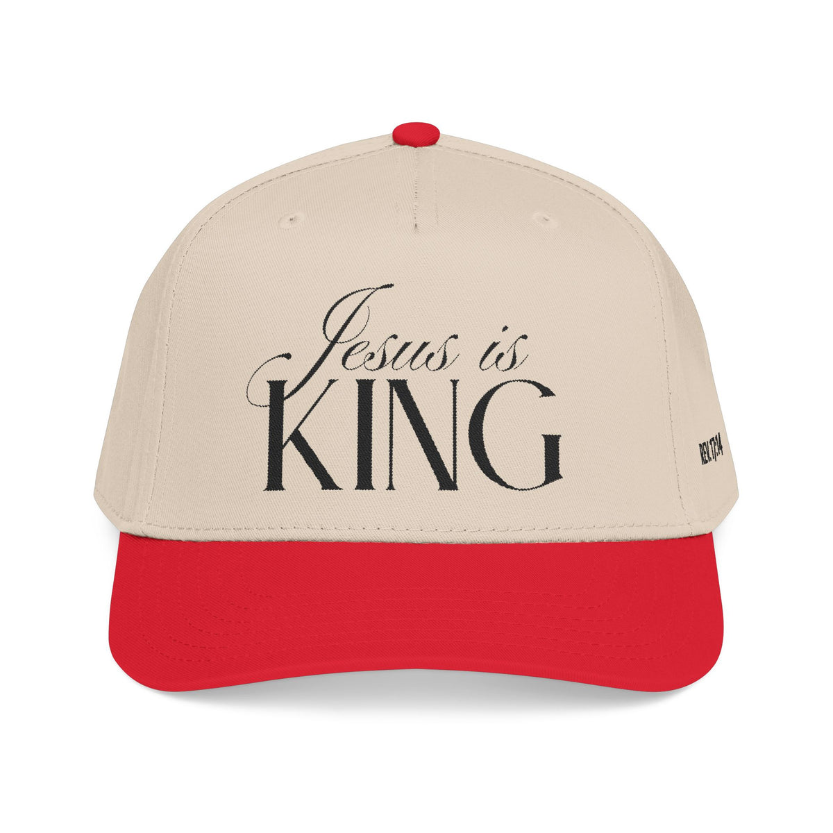 Jesus Is King Hat | Bold Christian Cap for Believers.
