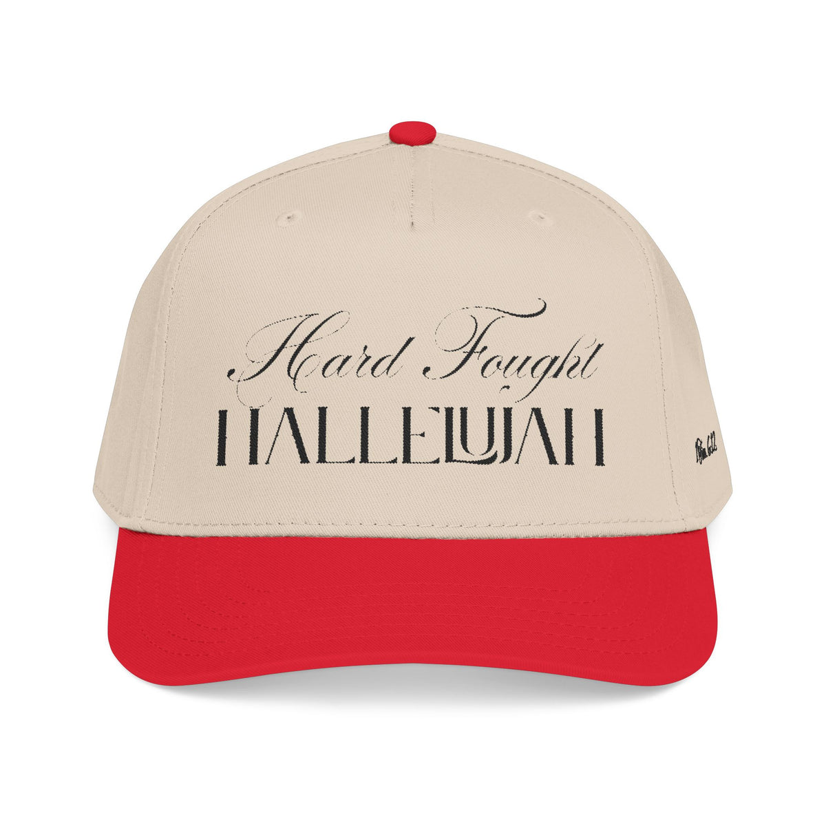 Hard Fought Hallelujah Hat | Christian Cap of Hope.