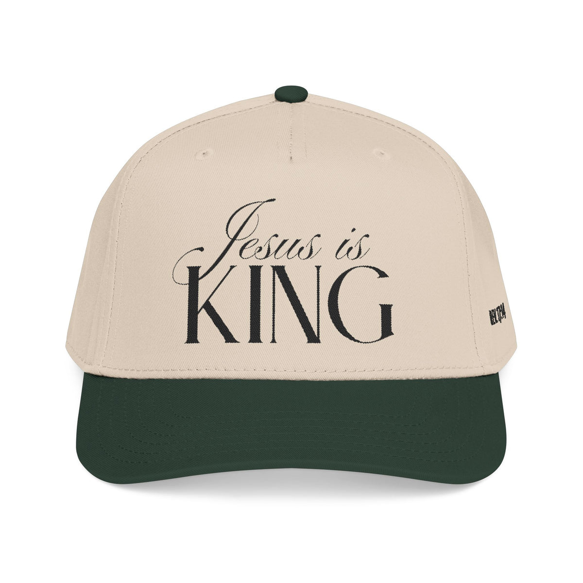 Jesus Is King Hat | Bold Christian Cap for Believers.