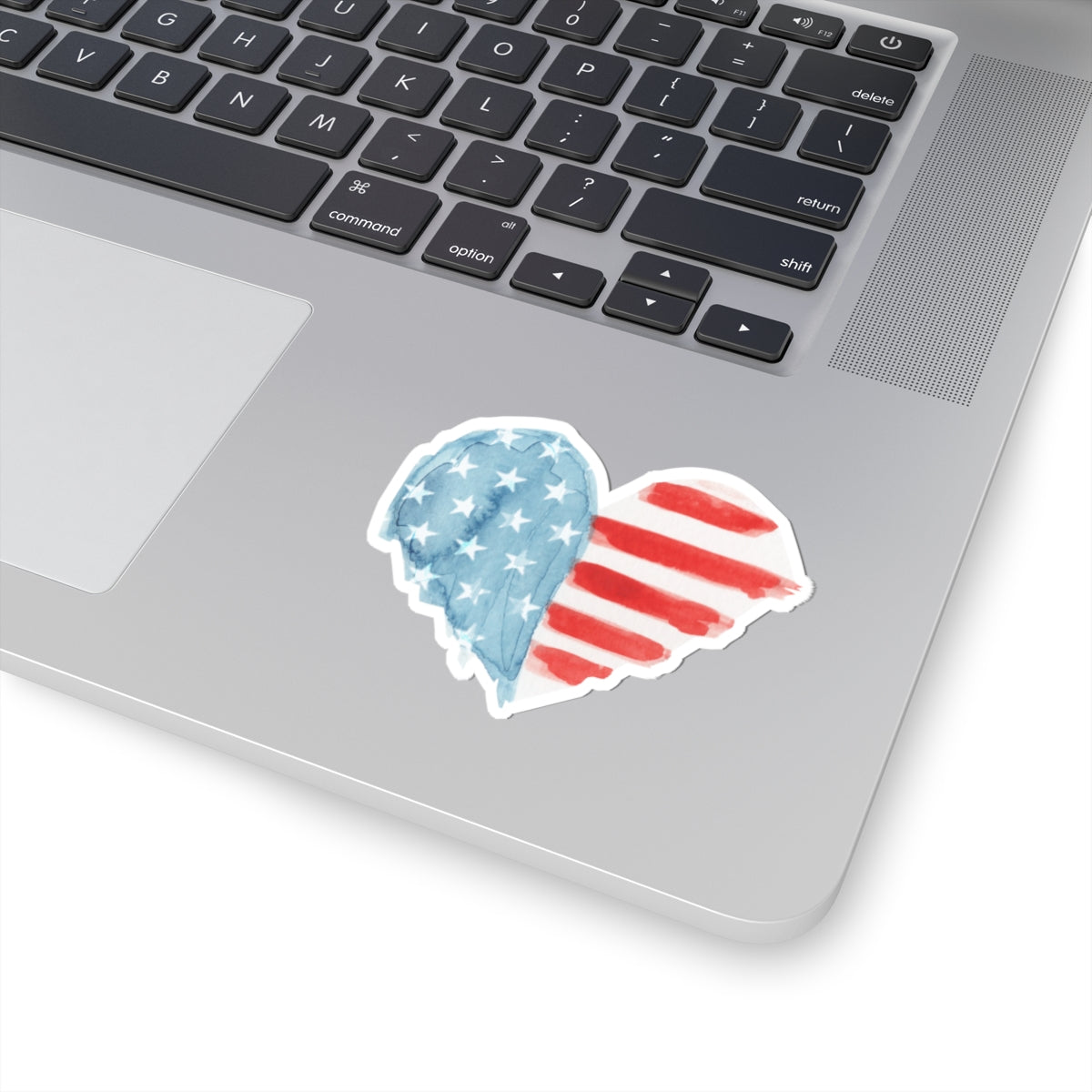 USA Heart Sticker | Patriotic Vinyl Sticker