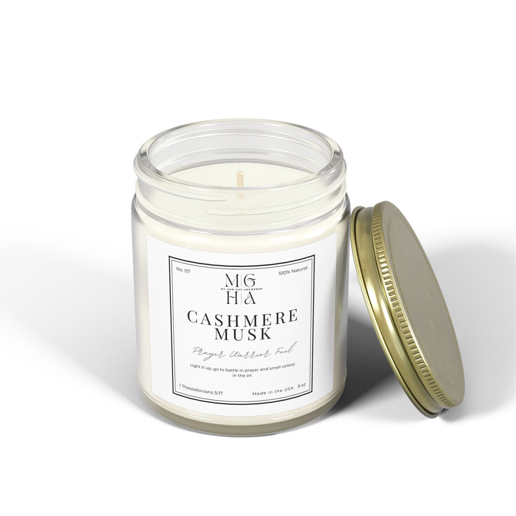 Prayer Warrior Fuel Candle | Cashmere Scented Candle (4oz, 9oz)