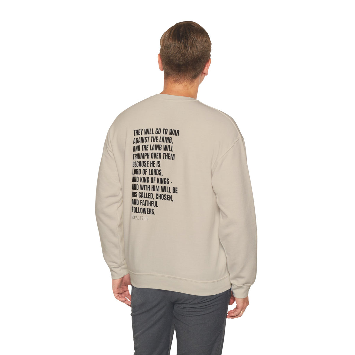 Jesus Is King | Revelation 17:14 Christian Sweatshirt | My God Has Answered.
