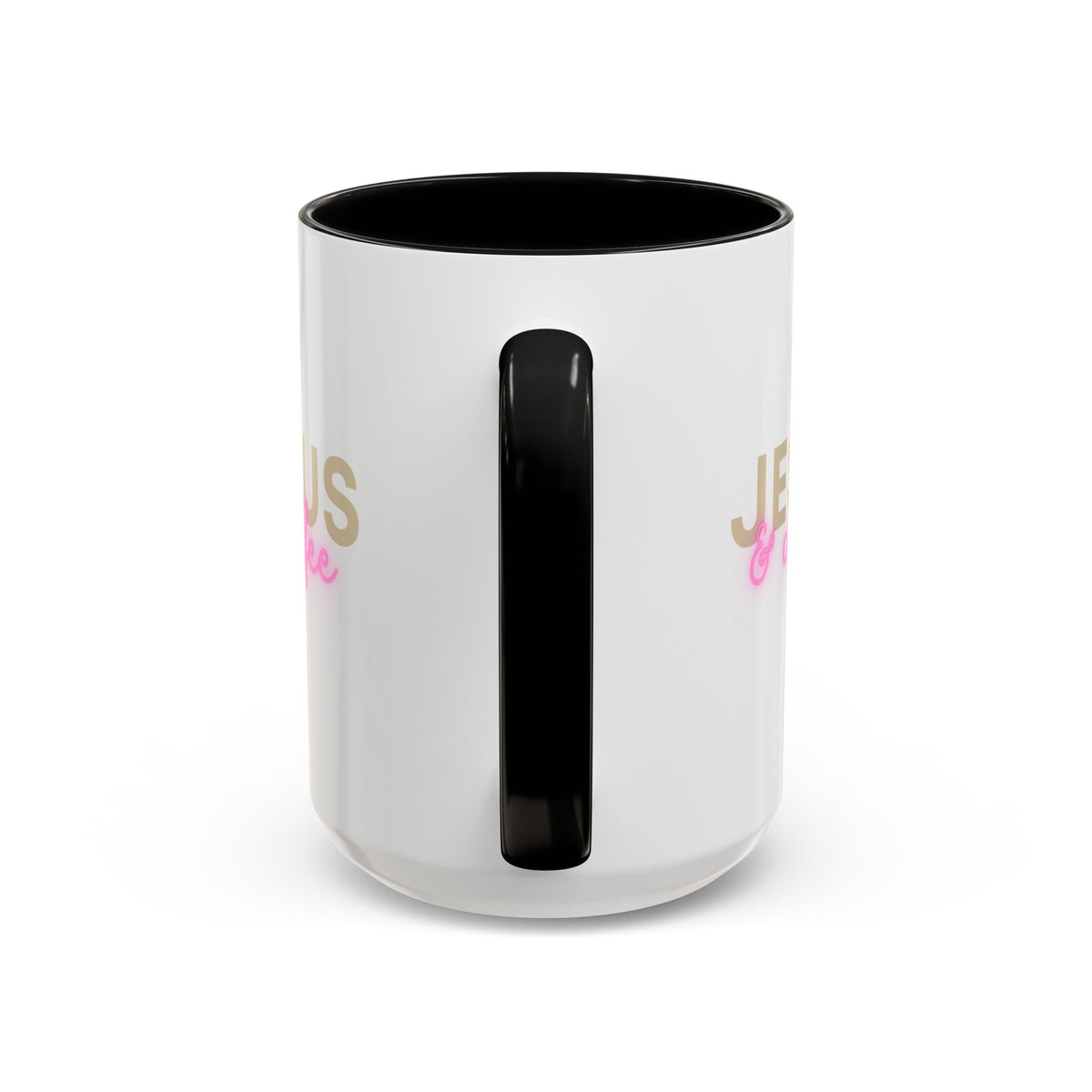 Jesus & Coffee | Accent Mug | Faithful Morning Beverage | 15 oz.